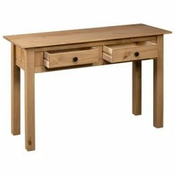 VidaXL Table console 110x40x72 cm Pin solide Gamme Panama 11 VidaXL Table console 110x40x72 cm Pin solide Gamme Panama -Tables d'appoint Soldes image 6 282679