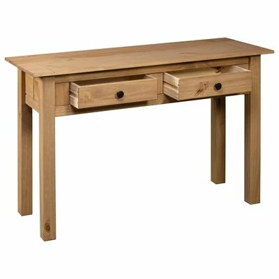 VidaXL Table console 110x40x72 cm Pin solide Gamme Panama 6 VidaXL Table console 110x40x72 cm Pin solide Gamme Panama – Image 6