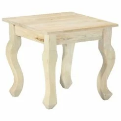 VidaXL Table d'appoint 43 x 43 x 40 cm Bois de manguier massif -Tables d'appoint Soldes image 6 282860