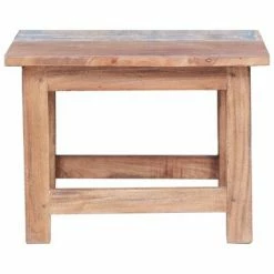 VidaXL Tables gigognes 2 pcs Bois de récupération massif -Tables d'appoint Soldes image 6 283922