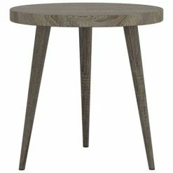 VidaXL Ensemble de tables d'appoint 3 pcs Gris MDF et fer -Tables d'appoint Soldes image 6 286095
