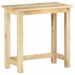 VidaXL Tables gigognes 3 pcs Bois solide de manguier -Tables d'appoint Soldes image 6 287489