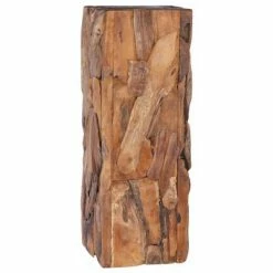 VidaXL Table d'appoint 30x30x80 cm Bois de teck solide -Tables d'appoint Soldes image 6 288807