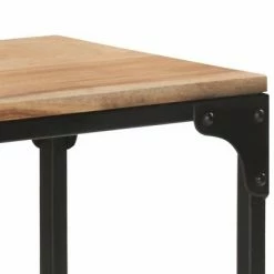 VidaXL Table console 110x30x75 cm Bois solide d'acacia -Tables d'appoint Soldes image 6 320261