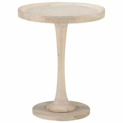 VidaXL Table d'appoint Ø60x75 cm Bois de manguier massif -Tables d'appoint Soldes image 6 320598