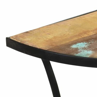 VidaXL Table d'appoint 110x40x77 cm Bois de récupération massif 6 VidaXL Table d'appoint 110x40x77 cm Bois de récupération massif – Image 6