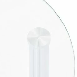 VidaXL Table 2 niveaux Transparent et noir 38x38x50 cm Verre trempé -Tables d'appoint Soldes image 6 322786