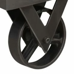 VidaXL Table console 90x35x74 cm Bois de récupération massif -Tables d'appoint Soldes image 6 323516