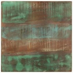 VidaXL Table d'appoint avec roulettes 40x40x42 cm Bois de récupération -Tables d'appoint Soldes image 6 338005