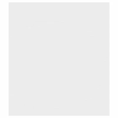 VidaXL Table d'appoint Blanc 60x40x45 cm Aggloméré 6 VidaXL Table d'appoint Blanc 60x40x45 cm Aggloméré – Image 6