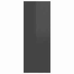 VidaXL Table console Gris brillant 78x30x80 cm Aggloméré -Tables d'appoint Soldes image 6 808304