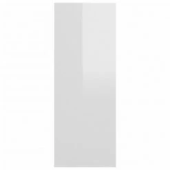 VidaXL Table console Blanc brillant 105x30x80 cm Aggloméré -Tables d'appoint Soldes image 6 808311