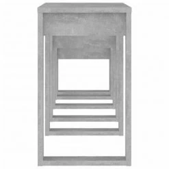 VidaXL Tables gigognes 3 pcs Gris béton Bois d'ingénierie -Tables d'appoint Soldes image 6 808607