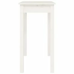 VidaXL Table console Blanc 80x40x75 cm Bois massif de pin 11 VidaXL Table console Blanc 80x40x75 cm Bois massif de pin -Tables d'appoint Soldes image 6 814245