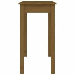 VidaXL Table console Marron miel 80x40x75 cm Bois massif de pin -Tables d'appoint Soldes image 6 814247