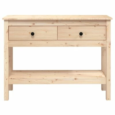 VidaXL Table console 100x35x75 cm Bois massif de pin 6 VidaXL Table console 100x35x75 cm Bois massif de pin – Image 6