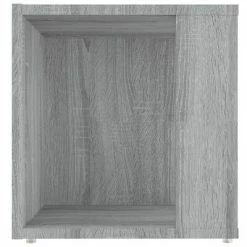 VidaXL Table d'appoint Sonoma gris 33x33x34,5 cm Bois d'ingénierie -Tables d'appoint Soldes image 6 816021